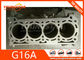 บล็อกเครื่องยนต์อลูมิเนียม 19KGS 4 สูบสำหรับ SUZUKI Vitara G16A Piston Diamater 75MM